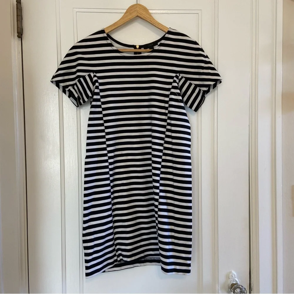 J. Crew Striped T-Shirt dress